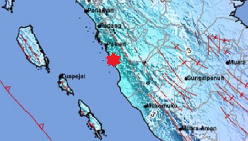 BMKG : Gempa M5,6 di Sumbar akibat Aktivitas Subduksi Mekanisme Thrust Fault