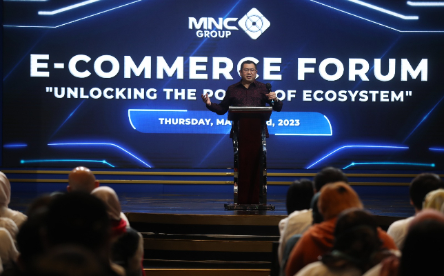 Di E-commerce Forum, Hary Tanoe Sampaikan Pentingnya Punya Model Bisnis yang Tepat