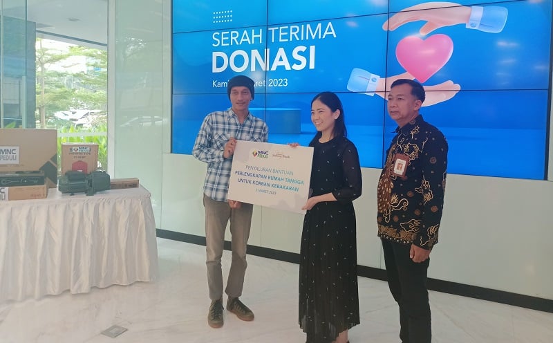 MNC Peduli Salurkan Bantuan Alat Rumah Tangga untuk Korban Kebakaran Cipete Utara Jaksel