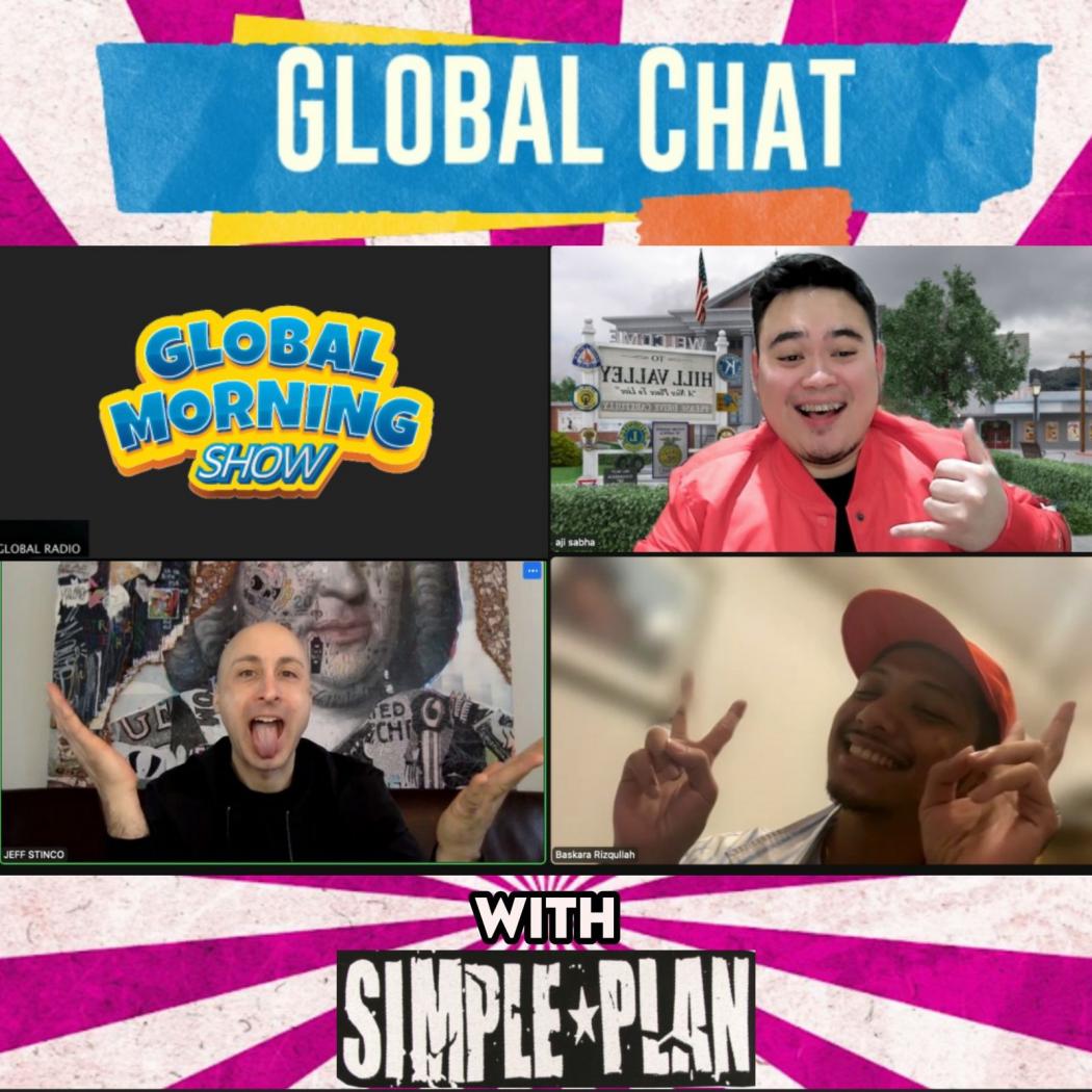 Keren! Jeff Stinco Ceritakan Movement Unik Simple Plan bagi Banyak Orang di Global Morning Show