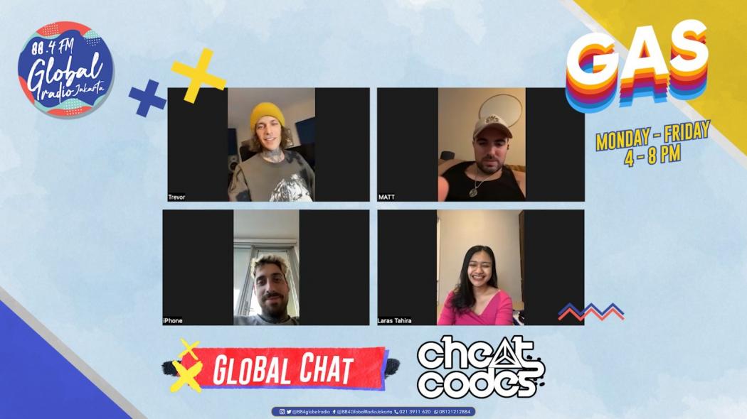Seru! Cheat Codes Ngobrolin Album Barunya di Global Afternoon Show