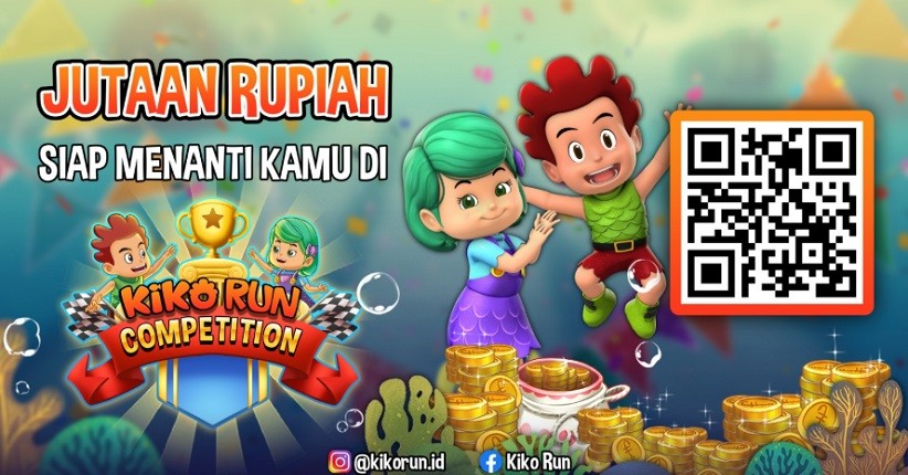 Kesempatan Menang di Depan Mata, Ayo Terus Berlari di Kiko Run Competition!