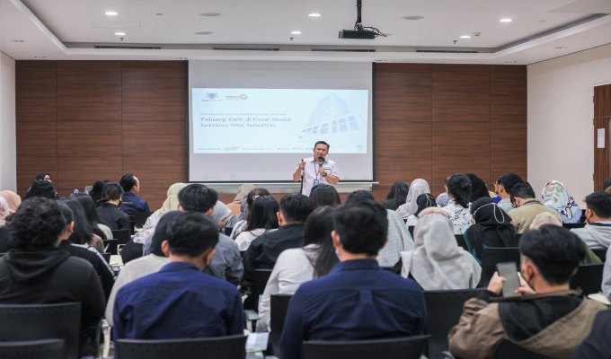 Perkuat Sinergi dalam MNC Group, MNC Sekuritas Berikan Edukasi Pasar Modal kepada Mahasiswa MNC University