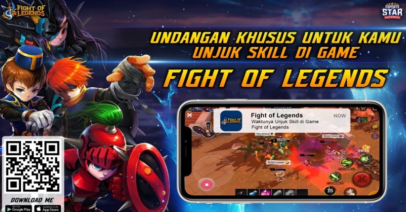  Undangan Khusus untuk Kamu Unjuk Skill di Game Fight of Legends