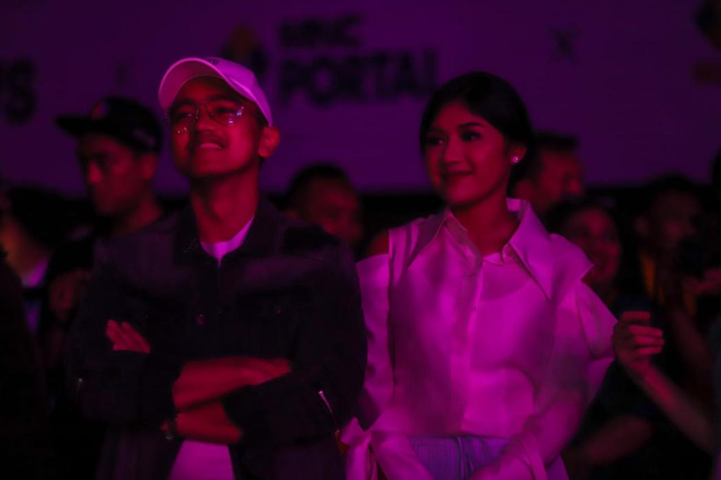 Kaesang Pangarep Gandeng Erina Gudono Nonton Sound of Love The Festival