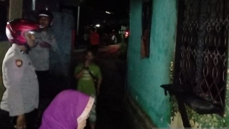 Aksi Heroik Suami, Selamatkan Anak Istri dari Kebakaran dalam Kondisi Luka 