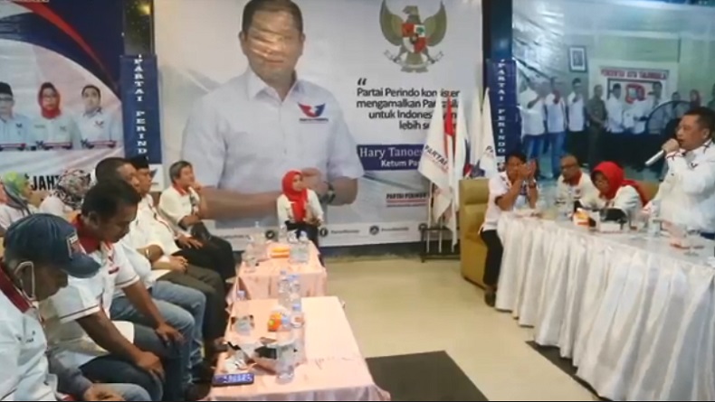 Ketua DPW Partai Perindo Sumut Puji Kinerja DPD Tanjungbalai, Ini Pesannya