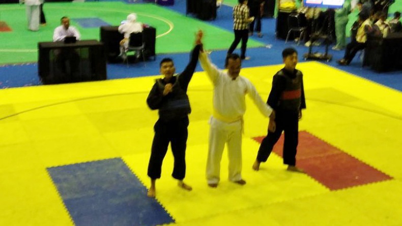 2 Atlet Polda Gorontalo Lolos ke Semi Final Kejuaraan Nasional Pencak Silat Kapolri Cup 2023