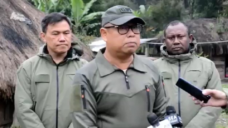Satgas Damai Cartenz: Egianus Kogoya Bunuh Anak Kepala Kampung di Lanny Jaya