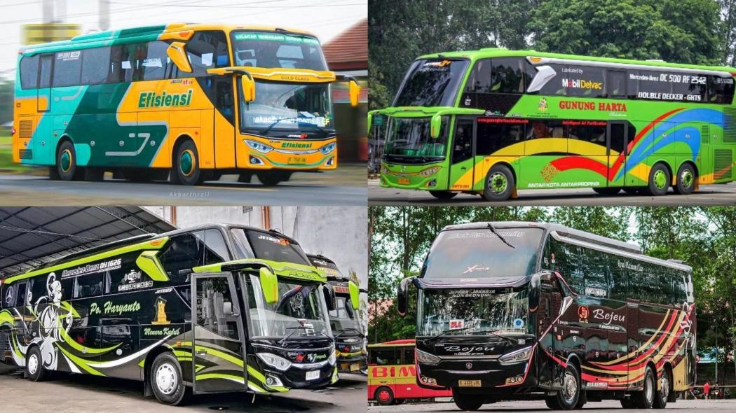 Deretan Bus Artisnya Busmania, Selalu Disambut di Jalan dan Terminal