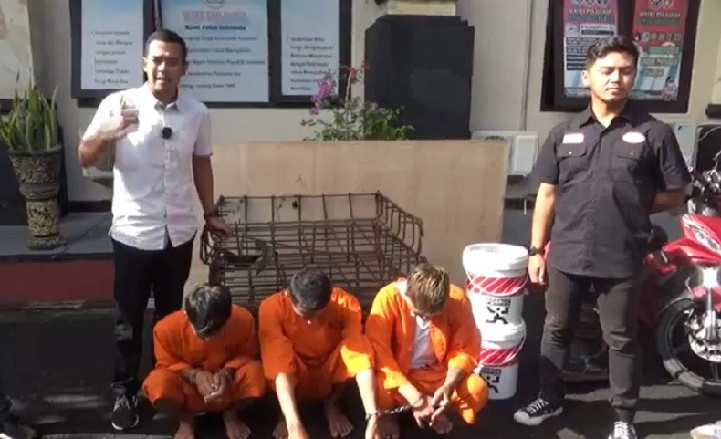 Upah Tak Dibayar, 5 Pekerja Proyek Asal Cianjur Curi Bahan Bangunan di Gianyar