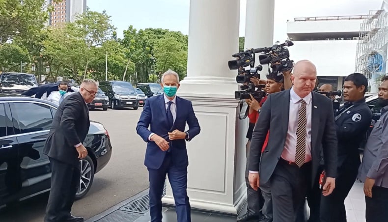 Tony Blair Bertemu Jokowi di Istana, Bahas IKN?