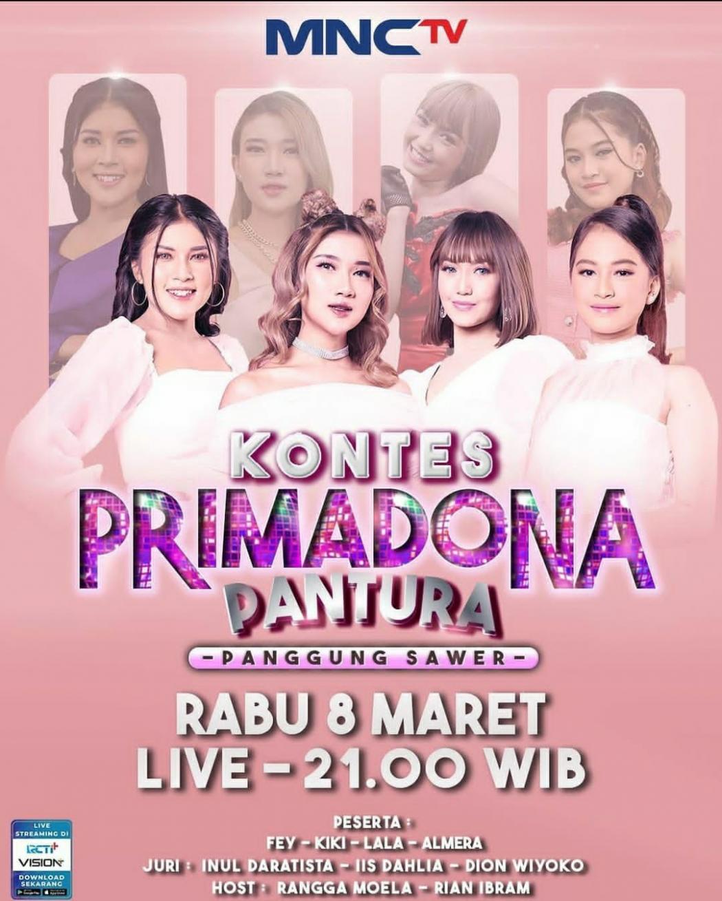 Nanti Malam! 4 Peserta Primadona Pantura Siap Tampil Sempurna