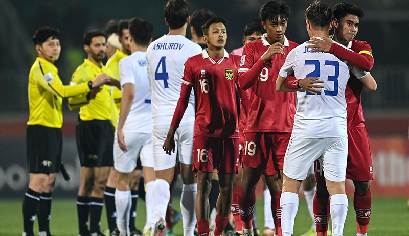 Disiplin! Begini Cara Timnas Indonesia Bikin Uzbekistan Frustrasi di Piala Asia U-20
