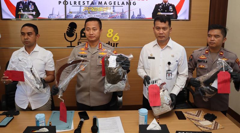 Kasus Pembacokan Brutal di Magelang, Polisi Tangkap 3 Pelajar