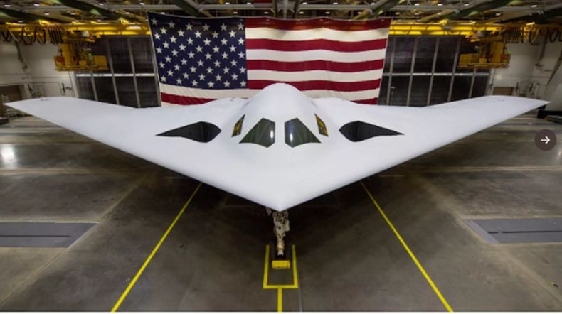AS Rilis Foto Terbaru Pesawat Pengebom B-21 Raider, Begini Penampakannya