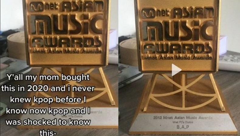Trofi Pertama Band K-Pop Ini Ditemukan di Toko Barang Bekas Filipina, Fans Marah