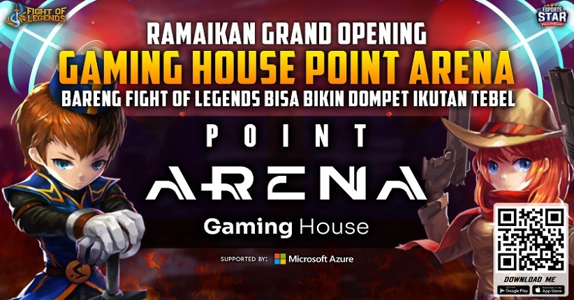 Ikut Ramaikan Grand Opening Gaming House Point Arena Bareng Fight of Legends Bisa Bikin Dompet Ikutan Tebel  