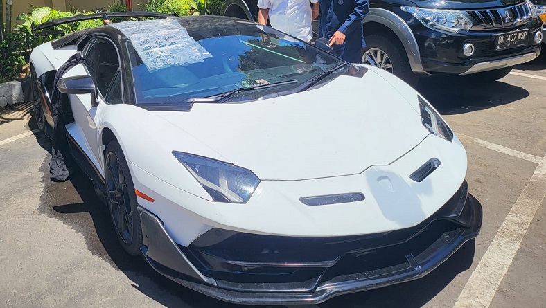 Sempat Viral, Lamborghini Pelat DOMOGATSKY di Bali Disita Polisi