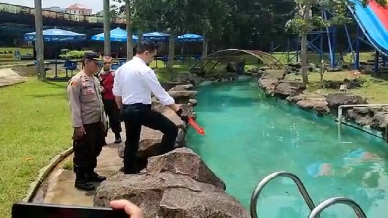 Dikira Latihan Tahan Napas, Bocah Tewas Ngambang di Kolam Renang Sukabumi