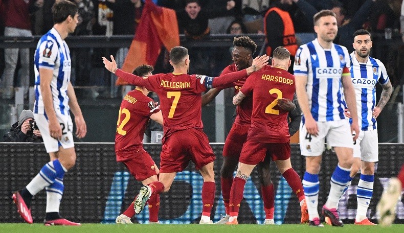Kalahkan Real Sociedad, AS Roma Lanjutkan Tren Positif di Stadio Olimpico