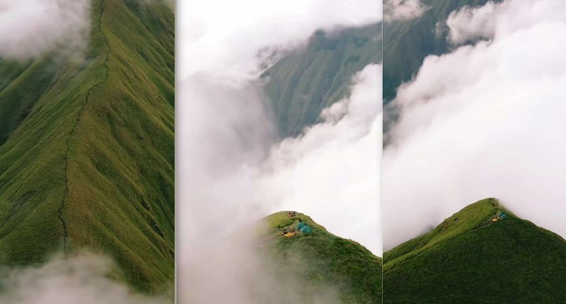 Bukit Anak Dara, Negeri Dongeng di Atas Awan Dijuluki Miniatur Gunung Rinjani 
