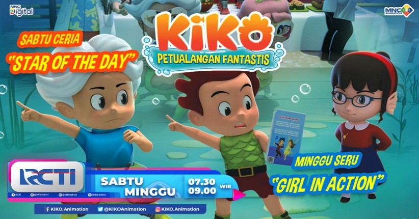 Minggu Seru Bersama Kiko di Episode Girl In Action 