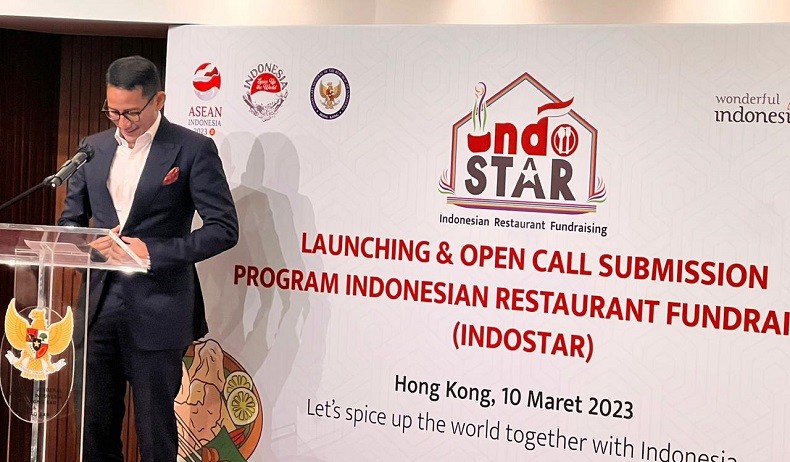 Buka Peluang Usaha Diaspora Indonesia di Belahan Dunia, Sandiaga Uno Luncurkan Program Indostar di Hong Kong 