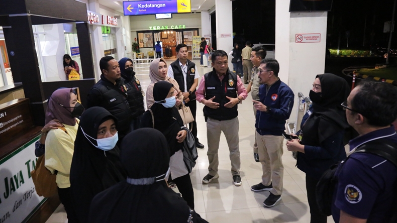 Diduga Jadi Korban Perdagangan Orang, 5 Pekerja Migran asal Lampung Dipulangkan