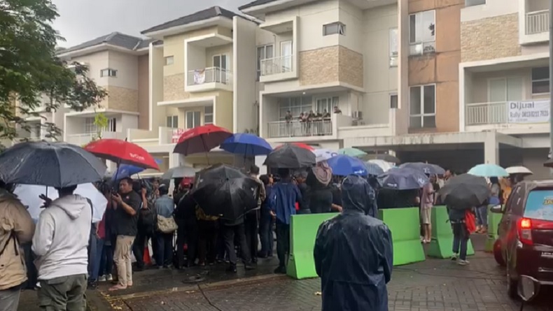 Rekonstruksi Kasus Mario Dandy Terkendala Hujan Deras