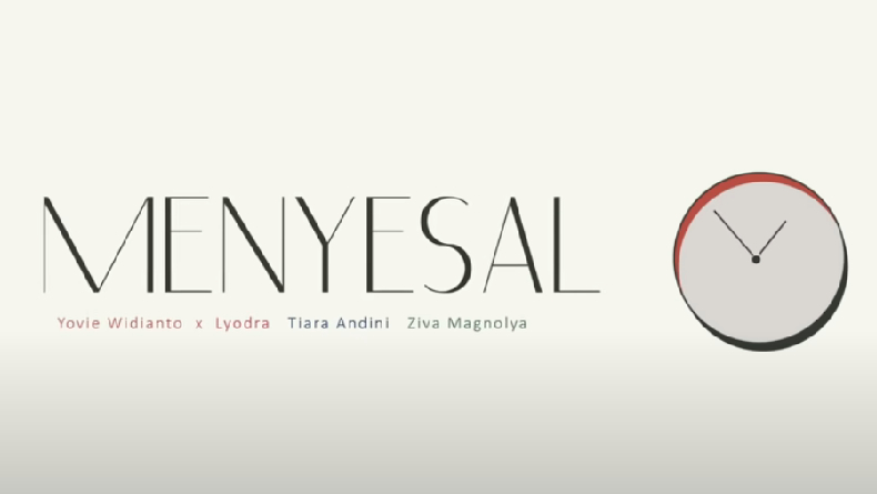Lirik Lagu Menyesal - Yovie Widianto feat Lyodra, Tiara Andini, Ziva Magnolya dan Chord Gitar, Trending 1 di YouTube Music!