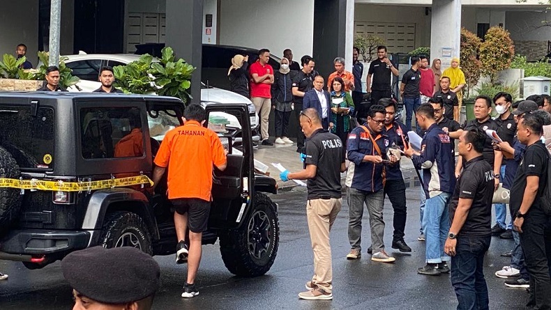 Penampakan Mario Dandy Jalani Rekonstruksi, Peragakan Naik Rubicon