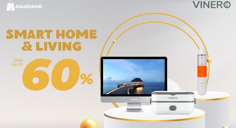 Cari Alat Elektronik Rumah Tangga di AladinMall Aja, Ada Diskon s.d 60% + Gratis Ongkir tanpa Batas!