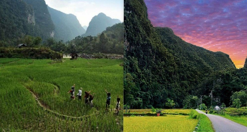 Surga Indah Tersembunyi di Sumatera Barat, seperti Ini Suasana Desa Terpencil di Bukit Karst 