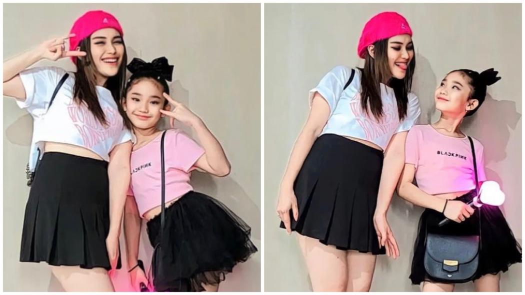 Ayu Ting Ting Ajak Bilqis Nonton BLACKPINK, Gayanya Jadi Sorotan: Kayak Kakak Adik