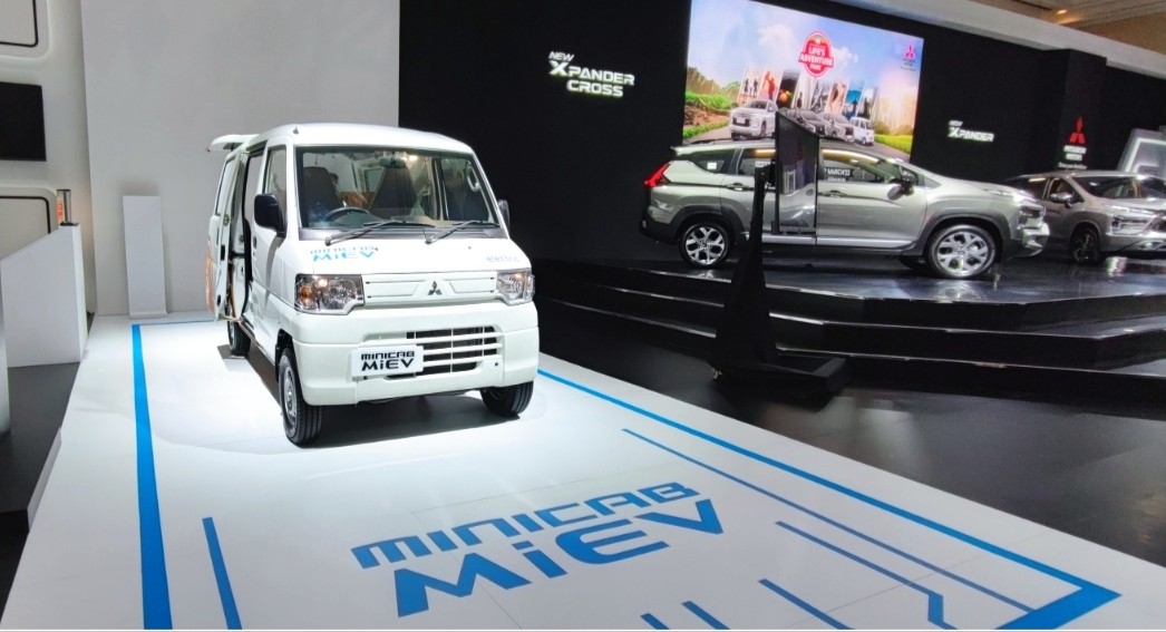 Melantai di GJAW 2023, Mitsubishi Boyong Kendaraan Listrik Mungil Minicab MiEV