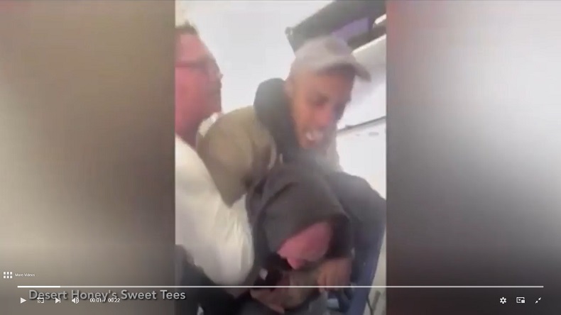 Tak Terima Istrinya Ditabrak Sesama Penumpang Pesawat, Suami Hajar Pelaku 