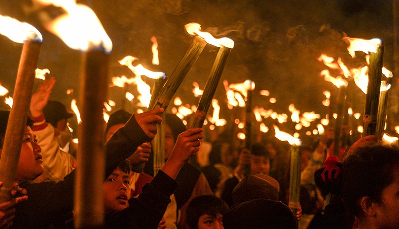 Polisi Rekayasa Lalin di Puncak Bogor Malam Ini, Ada Pawai Obor Sambut Ramadan