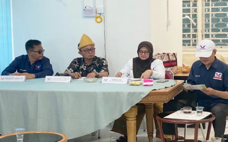 DPW Perindo Sumsel Ingatkan DPC Segera Realisasi DPRt dan Saksi