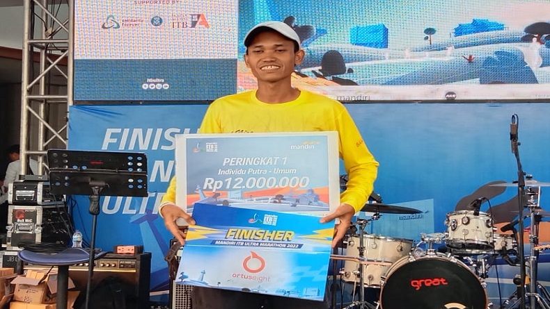 Pelari asal Yogyakarta Taklukan Rute Jakarta-Bandung 180 Km, Ini Ceritanya 