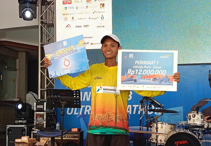 Kisah Fauzi, Runner Mandiri ITB Ultra Marathon 2022 yang Sukses Libas Rute Jakarta-Bandung