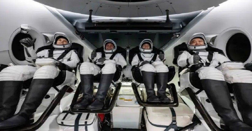 6 Bulan di Stasiun Luar Angkasa, 4 Astronot Crew-5 Kembali ke Bumi 