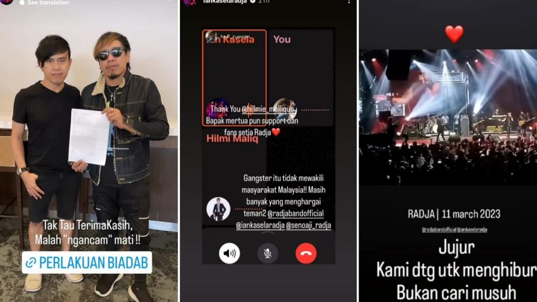 Grup Band Radja Diancam Dibunuh di Malaysia, Begini Reaksi Sang Vokalis Ian Kasela 