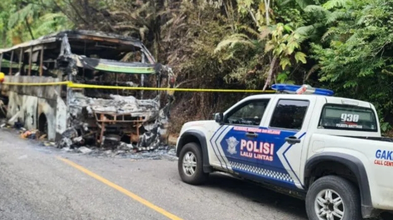 Cerita Sopir Bus ALS yang Terbakar, Lihat Api Langsung Evakuasi Penumpang