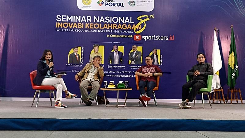 Ratusan Peserta Ikuti Acara Seminar Nasional Inovasi Keolahragaan FIK UNJ