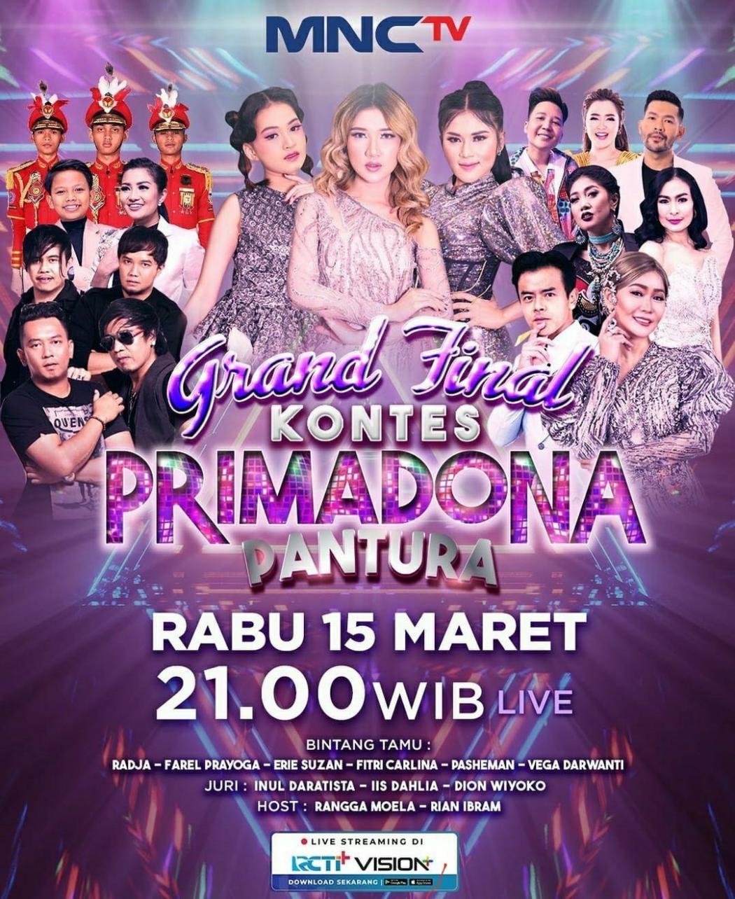Bertabur Bintang di Panasnya Malam Puncak Grand Final Primadona Pantura MNCTV