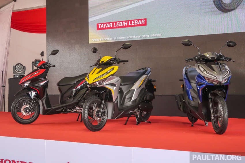 Honda Vario 125 Terbaru Meluncur di Malaysia, Semprotkan Deretan Warna Unik