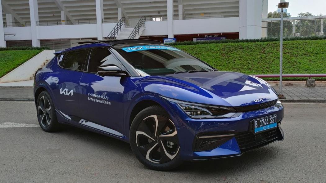 Bedah Spesifikasi Kia EV6 GT-Line Berpenggerak AWD, Mobil Listrik Rp1,2 Miliar