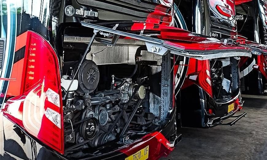 Alasan Bus Model Sekarang Mesinnya Berada di Belakang, Banyak Dipakai AKAP