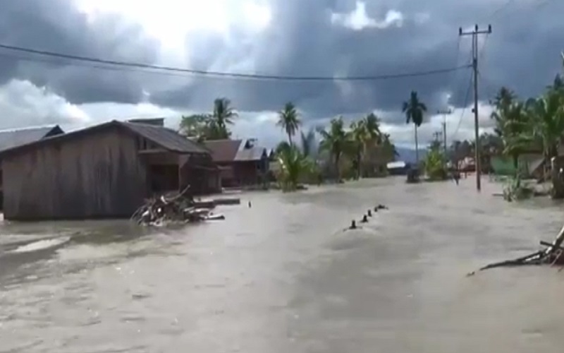 3 Desa di Luwu Utara Terendam Banjir, Sejumlah Rumah Rusak dan Hanyut 